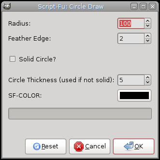 Draw Circle script